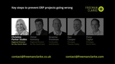 Key Steps to Prevent ERP Projects Going Wrong