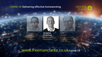 COVID-19 Delivering Effective Homeworking
