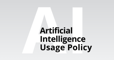 Your Artificial Intelligence Usage Policy